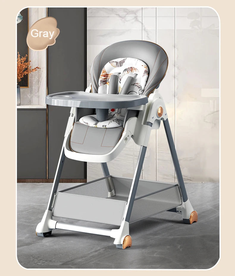 NUBU™ – 6-in-1 Convertible Baby Highchair | Stylish, Space-Saving & Grows with Your Baby