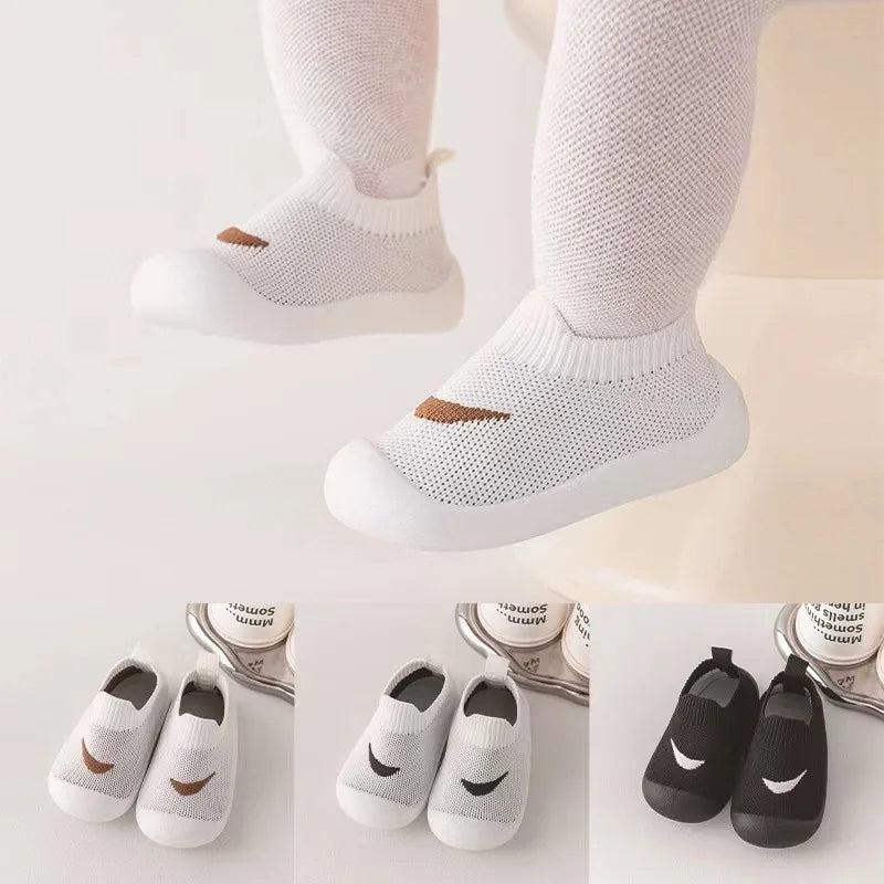 Baby Toddler Shoes Breathable Mesh - Soft Sole Non-Slip Infant Sneakers for 0-3 Years - Summer Baby Shoes Boys Girls