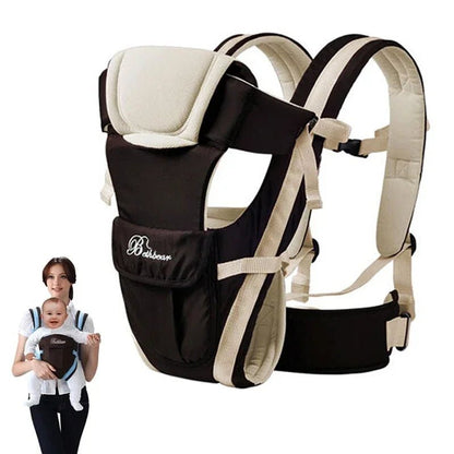 MildlyMama - Best Baby Carrier for Hands - Free Bonding – Soft Cotton Blend, Adjustable Fit, Lightweight and Travel