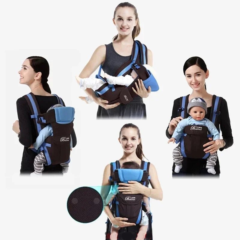 MildlyMama - Best Baby Carrier for Hands - Free Bonding – Soft Cotton Blend, Adjustable Fit, Lightweight and Travel