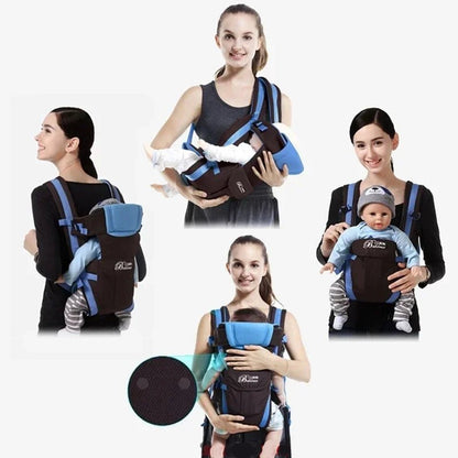 MildlyMama - Best Baby Carrier for Hands - Free Bonding – Soft Cotton Blend, Adjustable Fit, Lightweight and Travel