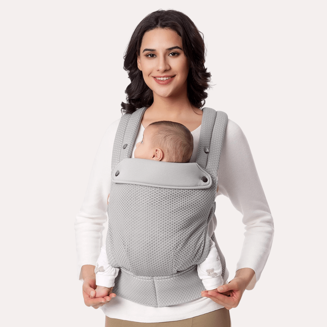MildlyMama - Ergonomic Baby Carrier for Newborns to Toddlers – Adjustable, Comfortable Design for Hands-Free Parenting