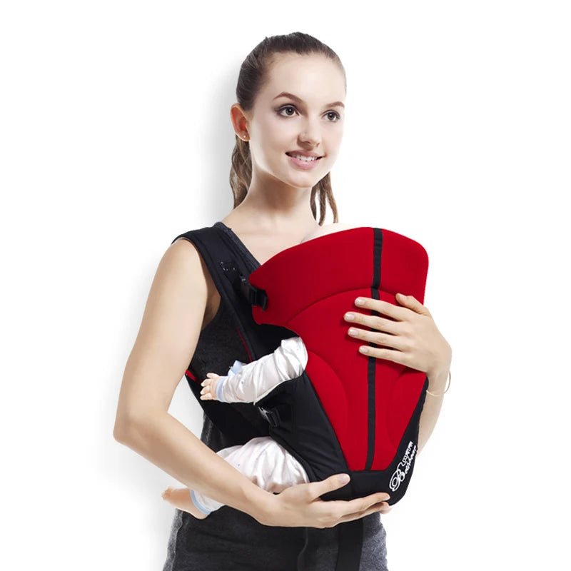 MildlyMama - Ergonomic Baby Carrier Wrap for Hands-Free Comfort – Adjustable Fit, Breathable Fabric for Newborns to Toddlers Baby Carriers