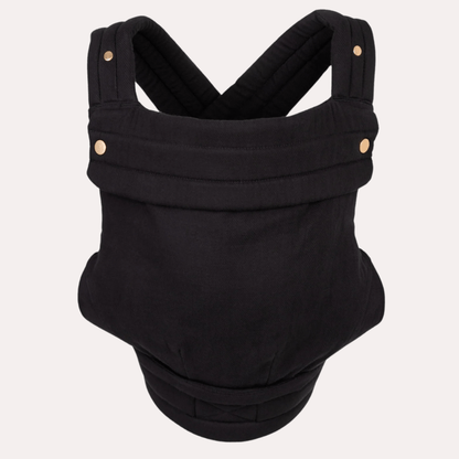 MildlyMama - Ergonomic Black Baby Carrier for Newborns to Toddlers – Comfortable, Breathable, Versatile Design Baby Carrier