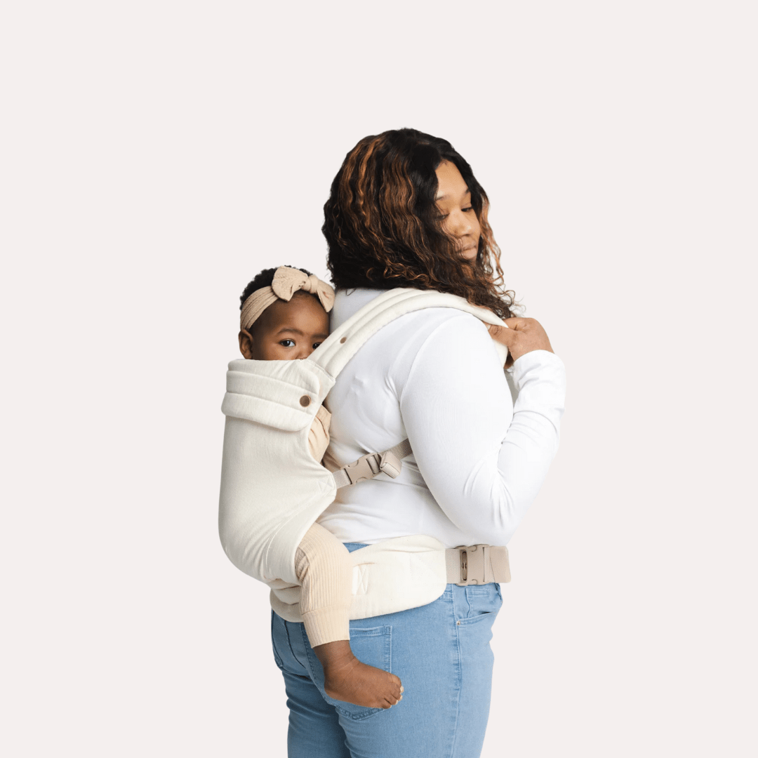 MildlyMama - Ergonomic Summer Baby Carrier – Breathable Wrap for Newborns and Toddlers with Adjustable Straps and Hands - Free Design Baby Carriers