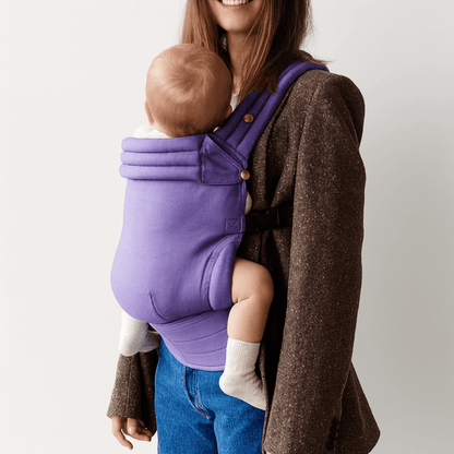 MildlyMama - Ergonomic Summer Baby Carrier – Breathable Wrap for Newborns and Toddlers with Adjustable Straps and Hands - Free Design Baby Carriers