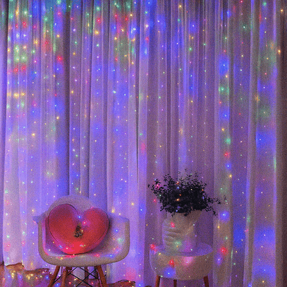 MildlyMama - GlowLuxe™ Christmas String Lights – Fairy Lights with Remote, 8 Twinkle Modes, Warm White LED for Indoor & Outdoor Holiday Decor Light