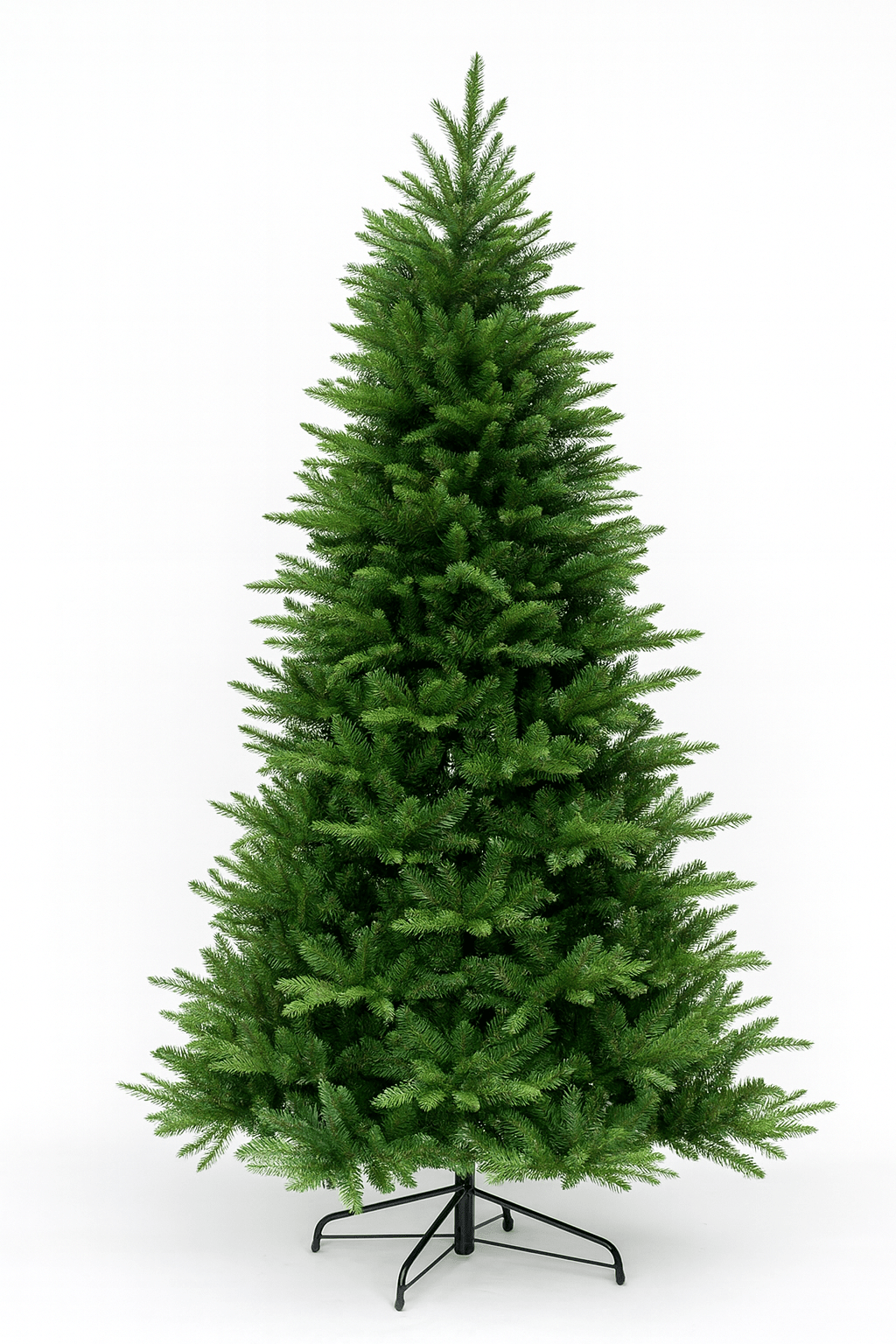 MildlyMama - GlowPetal Pre - lit Christmas Tree – Large Artificial Xmas Tree, Amazing Full Body & Warm LED Light