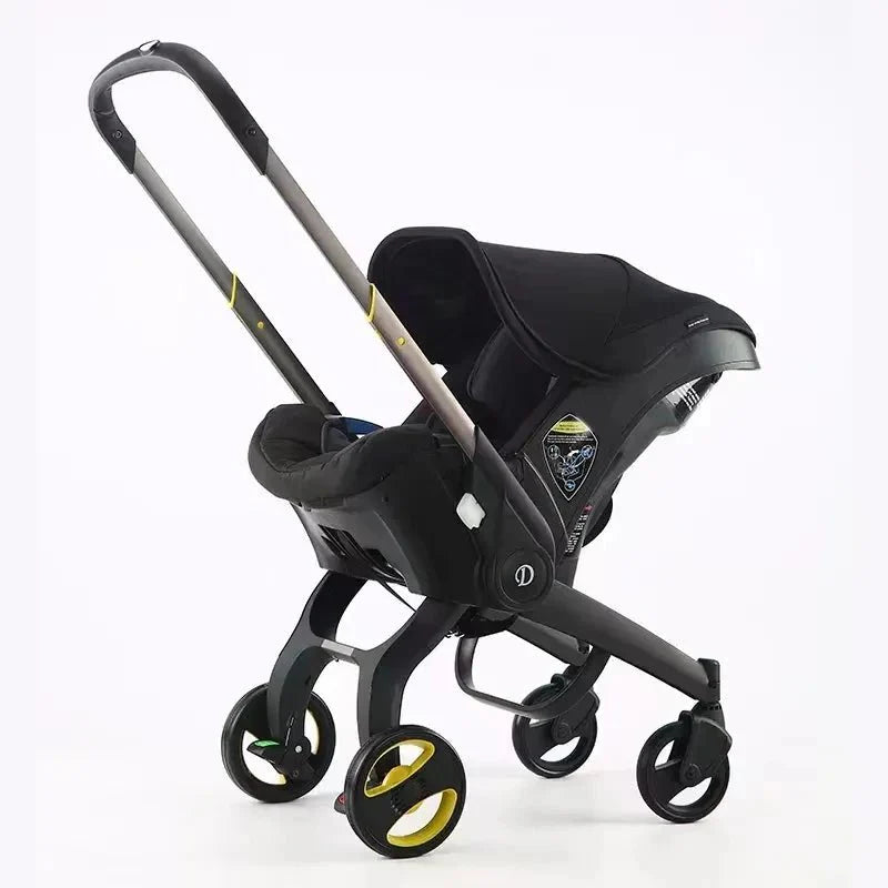 MildlyMama - Baby Travel System: Lightweight Stroller & Car Seat Set - Easy Fold, Safe & Adjustable Baby Strollers & Car Seat