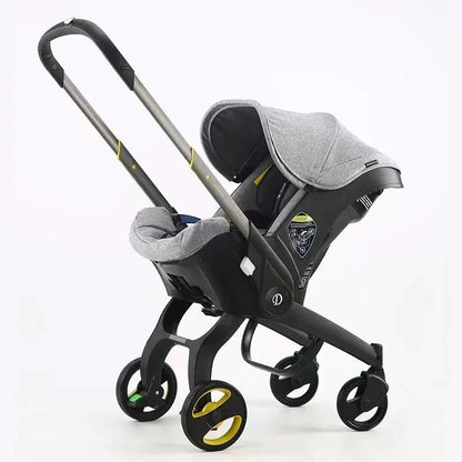 MildlyMama - Baby Travel System: Lightweight Stroller & Car Seat Set - Easy Fold, Safe & Adjustable Baby Strollers & Car Seat