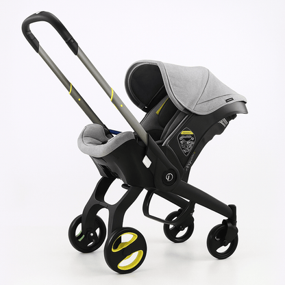 MildlyMama - Baby Travel System: Lightweight Stroller & Car Seat Set - Easy Fold, Safe & Adjustable Baby Strollers & Car Seat