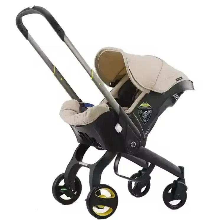 MildlyMama - Baby Travel System: Lightweight Stroller & Car Seat Set - Easy Fold, Safe & Adjustable Baby Strollers & Car Seat