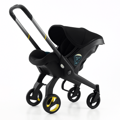 MildlyMama - Baby Travel System: Lightweight Stroller & Car Seat Set - Easy Fold, Safe & Adjustable Baby Strollers & Car Seat