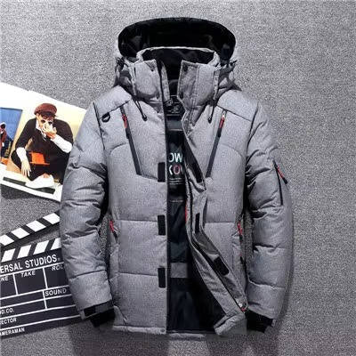 MildlyMama - Men's Insulated Winter Parka - Waterproof, Windproof Jacket For Extreme Cold Weather