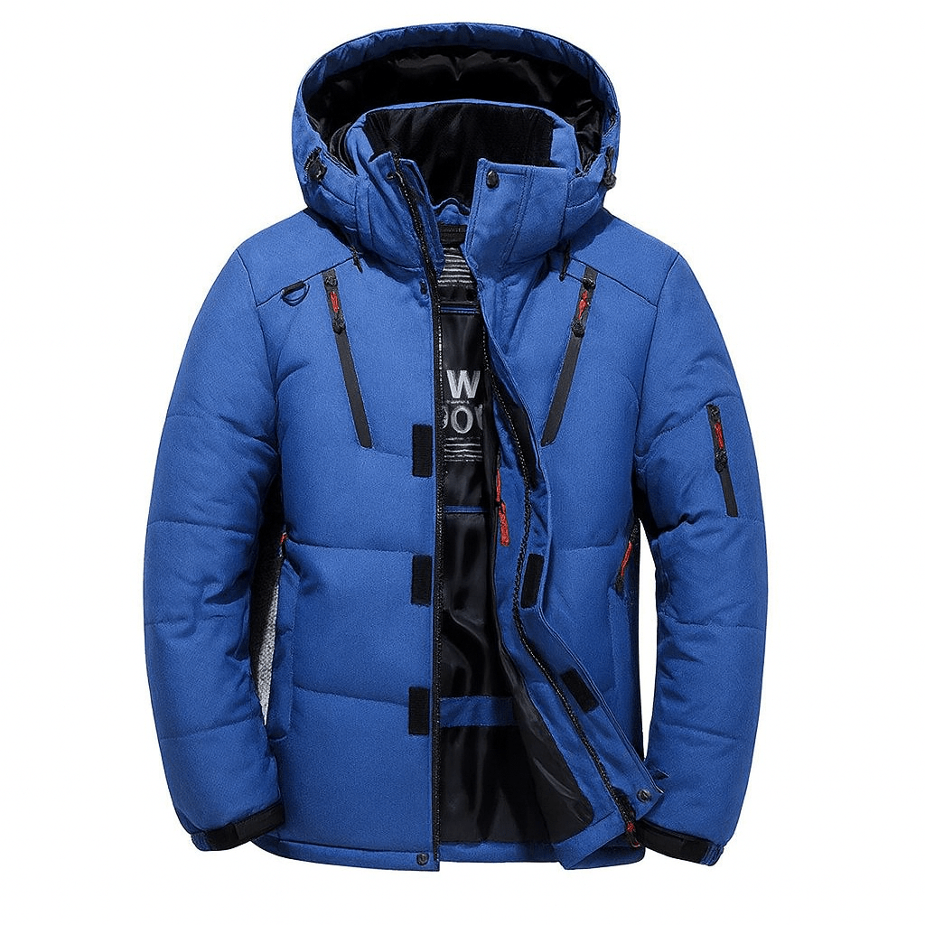 MildlyMama - Men's Insulated Winter Parka - Waterproof, Windproof Jacket For Extreme Cold Weather