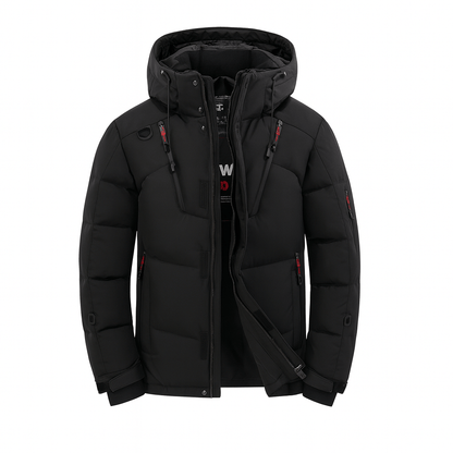 MildlyMama - Men's Insulated Winter Parka - Waterproof, Windproof Jacket For Extreme Cold Weather