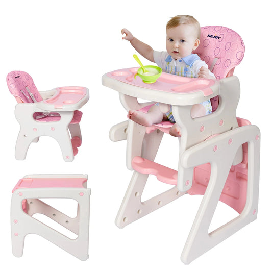 MildlyMama - Foldable Baby High Chair - Adjustable Height, Safe & Easy to Clean - Ideal for Feeding & Play Baby & Toddler Furniture