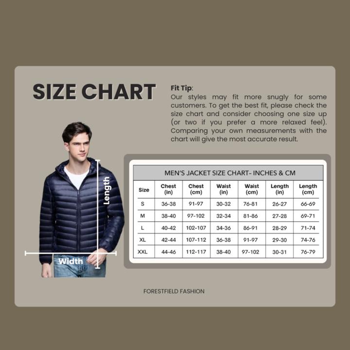 MildlyMama - Owen - Men's Ultralight Puffer Jacket for Winter