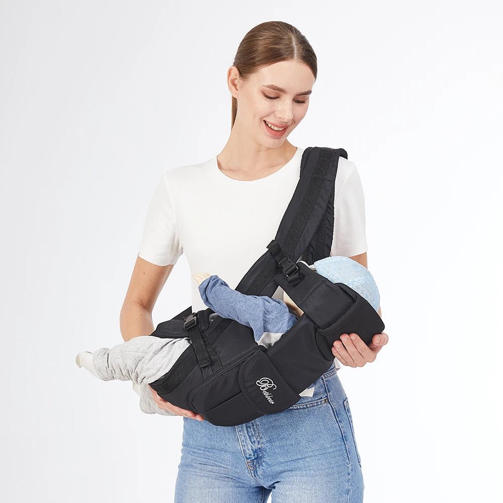 MildlyMama - Soft and Supportive Baby Carrier Wrap for Newborns to Toddlers – Hands-Free Comfort and Bonding Baby Carriers
