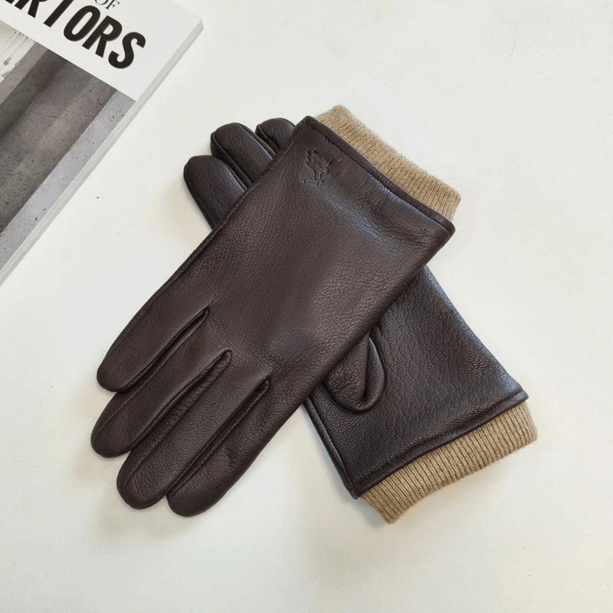 MildlyMama - The Belvoir Men's Wool Knitted Winter Gloves