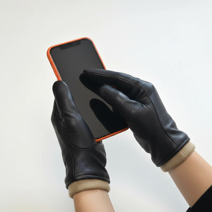 MildlyMama - The Belvoir Men's Wool Knitted Winter Gloves