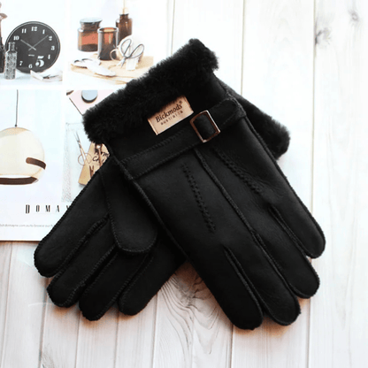 MildlyMama - The Brenton Men’s Sheepskin Fur Winter Gloves