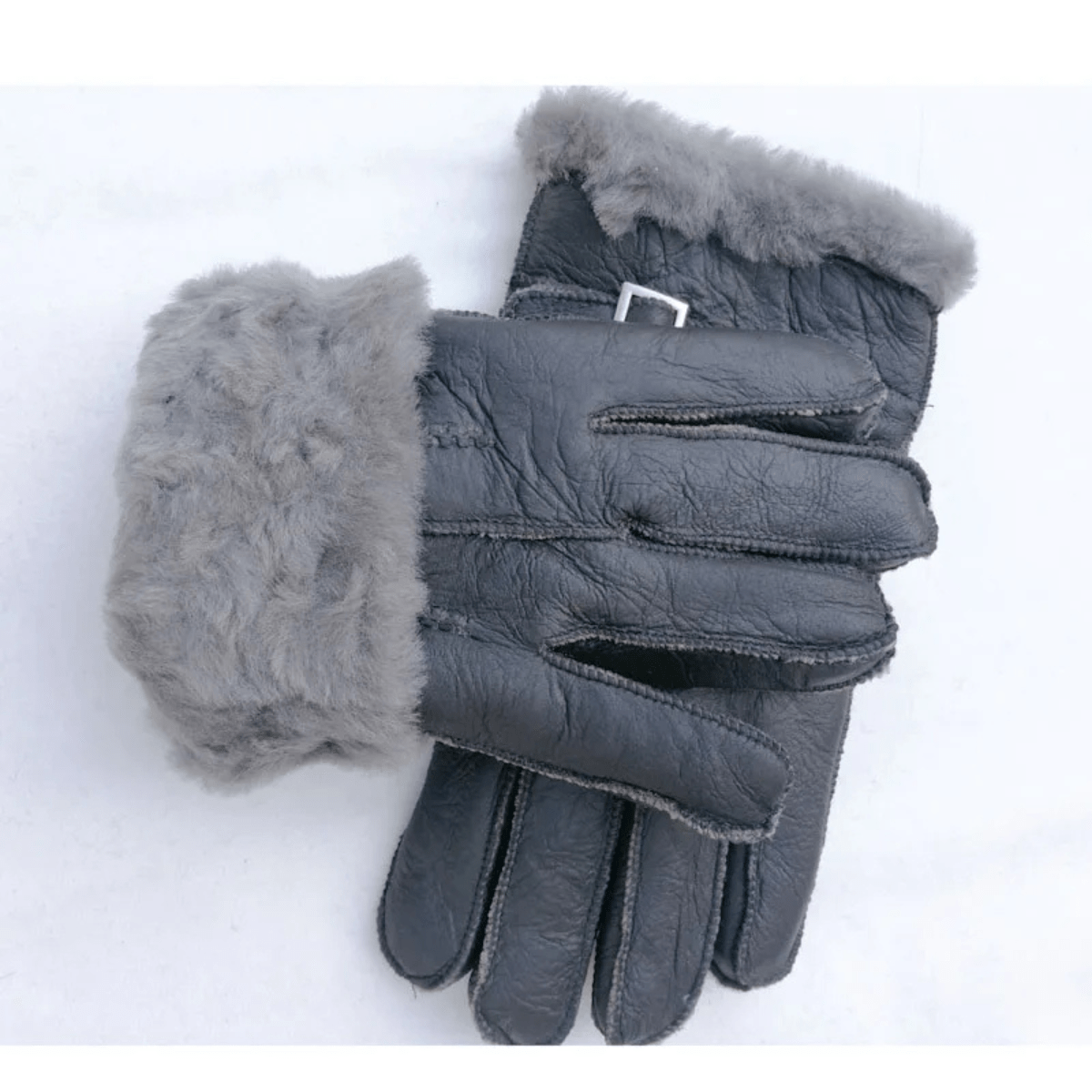 MildlyMama - The Brenton Men’s Sheepskin Fur Winter Gloves
