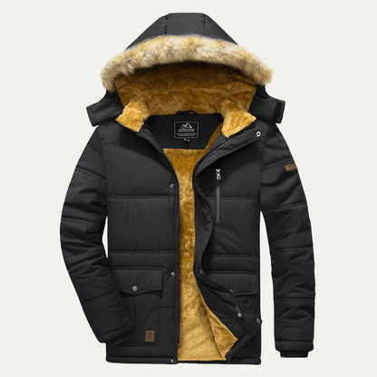 MildlyMama - The Briarcliff Men’s Winter Parka Jacket with Detachable Hood