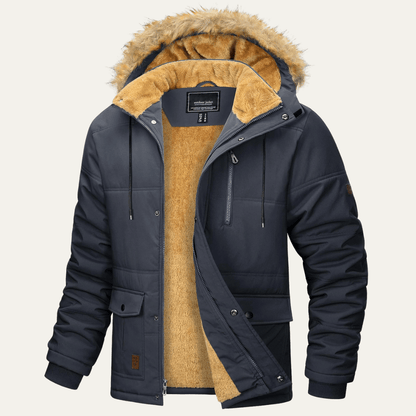 MildlyMama - The Briarcliff Men’s Winter Parka Jacket with Detachable Hood