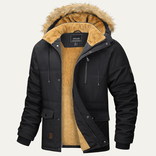 MildlyMama - The Briarcliff Men’s Winter Parka Jacket with Detachable Hood