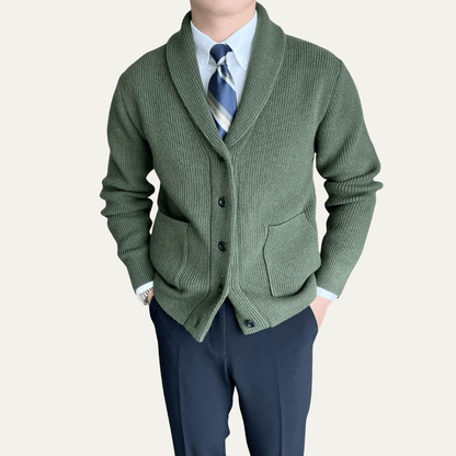 MildlyMama - The Montrose Men’s Soft Knit Winter Button Up Cardigan