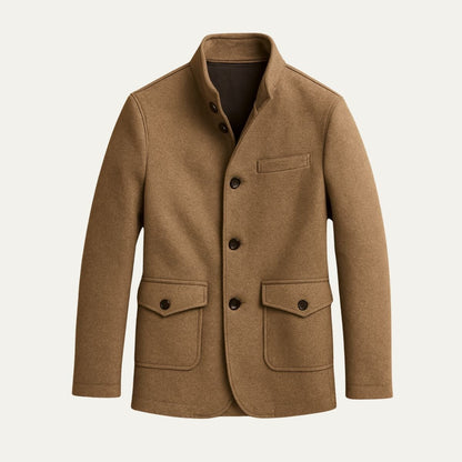MildlyMama - The Rome Wool Coat – Men’s Smart Tailored Overcoat Jackets