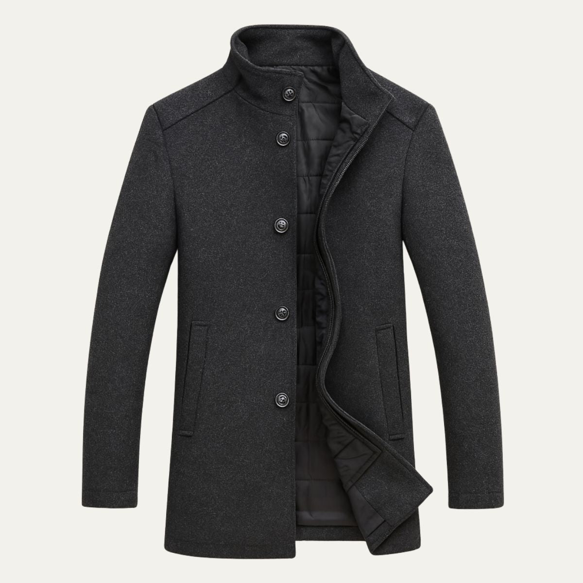 MildlyMama - The Vienna Wool Coat – Men’s Classic Winter Overcoat