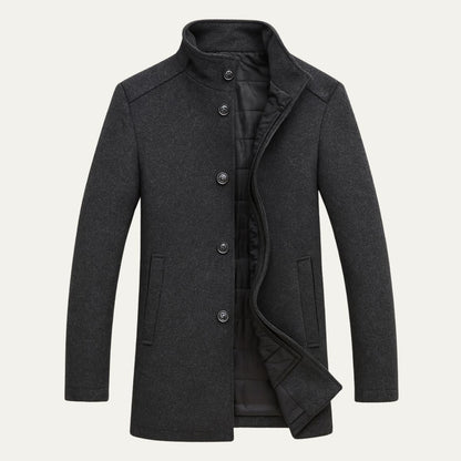 MildlyMama - The Vienna Wool Coat – Men’s Classic Winter Overcoat