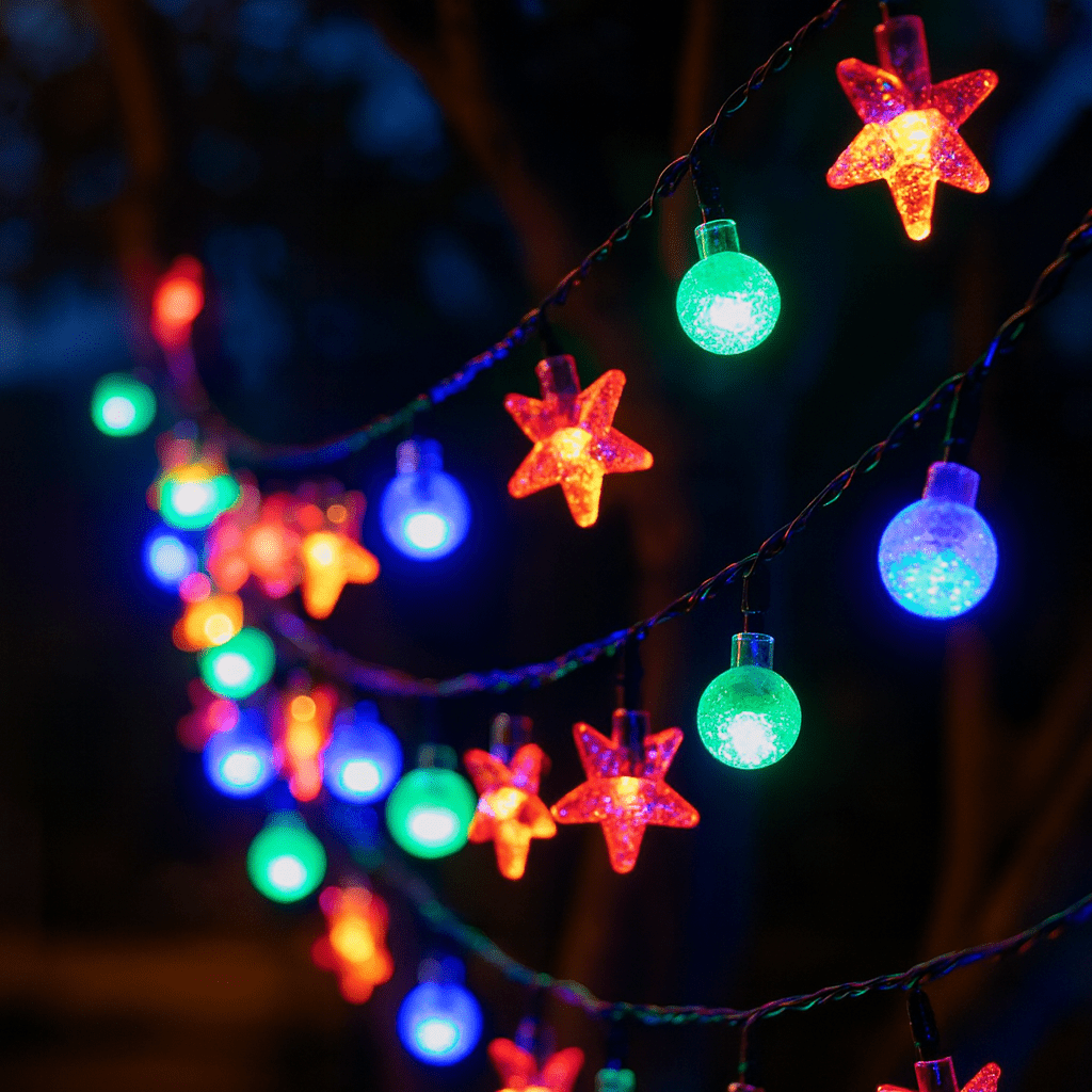 MildlyMama - TwinkleGlow™ Christmas Lights – 33ft LED Fairy String Lights with Remote, 8 Modes, Warm White Indoor & Outdoor Holiday Décor Light