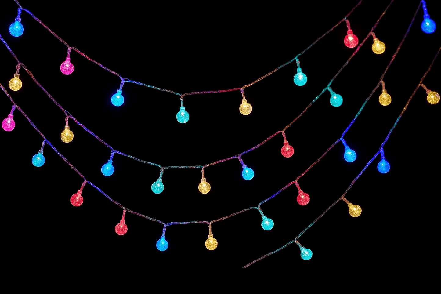 MildlyMama - TwinkleGlow™ Christmas Lights – 33ft LED Fairy String Lights with Remote, 8 Modes, Warm White Indoor & Outdoor Holiday Décor Light