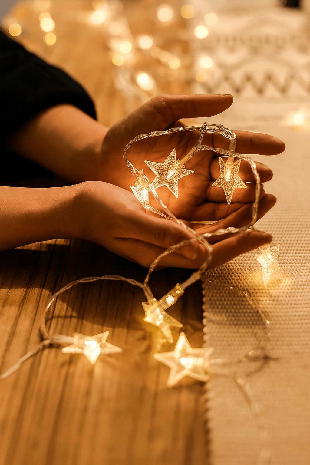 MildlyMama - TwinkleGlow™ Christmas Lights – 33ft LED Fairy String Lights with Remote, 8 Modes, Warm White Indoor & Outdoor Holiday Décor Light