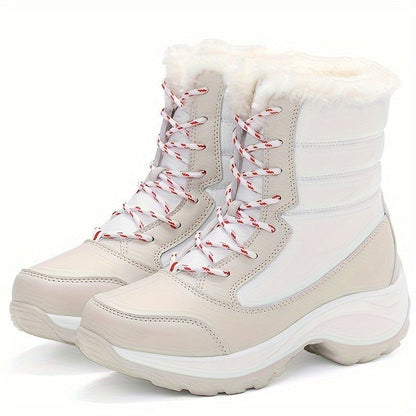 MildlyMama - Winter boots with fur lining for women Waterproof and non - slip