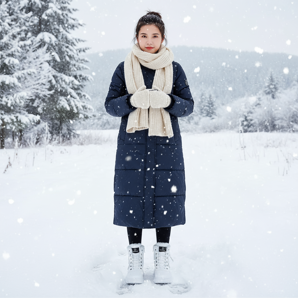 MildlyMama - Women's thermal zip - up snow boots