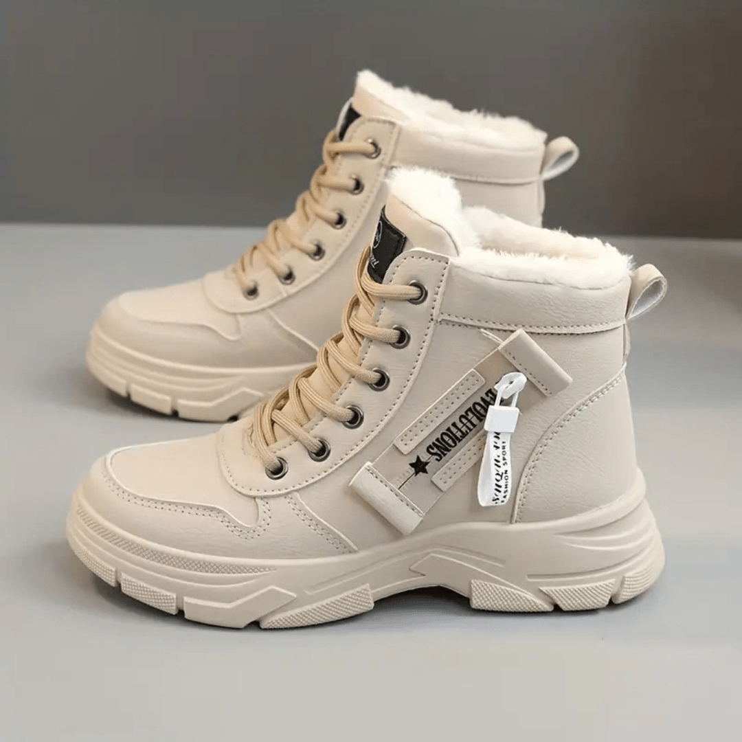 MildlyMama - Women's thermal zip - up snow boots